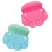 2 Packs Kids Sunscreen Applicator Brush Soft Bristle Cute Paw Sunscreen Brush with Case No Absorb Loition Sun Lotion Traceless Applicator Even Apply Baby Sunscreen Applicator