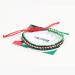 Shop Oralgo's Handmade Adjustable Palestinian Woven Bracelet Flag Design Braided Cotton Statement Piece - Buy Online on GoSupps.com