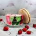 Soy Wax Candle 3-Wick 16 oz Long Burn Time Strawberry & Guava Scent - Mood Candle