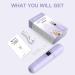 Joyhicare Baby Nasal Aspirator - Electric Nose Sucker with 3 Suction Levels | USB Rechargeable Baby Nasal Aspirator for Newborns & Toddlers - Purple - Buy Online on GoSupps.com