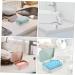 Ciieeo 3pcs Soap Holder Travel Soap Case Soap Dish for Shower Soap Display Stand Bathroom Soap Dish Portable Soap Storage Boxes Outdoor Soap Container Soap Containers Toiletries Abs - Buy Online on GoSupps.com