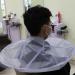 Waterproof Hair Cutting Cape - Adjustable Barber Cape for Kids & Adults | Grey Umbrella Haircut Styling - Buy Online on GoSupps.com