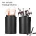 Buy A-Cup Black PU Leather Makeup Brush Holder | Travel Cosmetic Organizer - Stylish & Durable - Buy Online on GoSupps.com