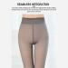 Gemkonsey Women's Crisscross Stirrup Leggings - Winter Fleece Lined Thermal Pants for Gym, Yoga, Workout - Xcoffee X1 (320g) - Buy Online on GoSupps.com