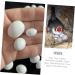 BESPORTBLE 12pcs Portable Fake Eggs Multi-Function Fake Eggs Delicate Simulated Eggs Solid Egg Multifunction 1.6x1.2cm White - Buy Online on GoSupps.com