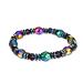 Handmade Stretch Magnetic Hematite Bracelet Health Care Bangle Braclet Unisex for Men Women