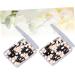 BIUDECO 100 Pcs Makeup Tools Double Head Eyeshadow Brushes Eyeshadow Makeup Brushes Makeup Black Size 2 Black - Buy Online on GoSupps.com