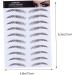 Beavorty 12 Pcs Eyebrow Stickers Hair-like Eyebrows Eyebrow Transfer Stickers Cosmetic Eyebrow Trimming 6d - Buy Online on GoSupps.com