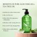 All Purpose Aloe Vera Gels Set - 5 Pieces - 300g Aloe Gel 300g Aloe Gel + Tea Tree Oil 200g Gel 114g Aloe Vera Gel & 45g Aloe Vera Gel - Buy Online on GoSupps.com