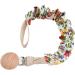 GLASSNOBLE Pacifier Chain for Newborns | Cotton Clip for Teething & Chewing | International Shipping Available - Buy Online on GoSupps.com