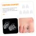 Pedicure Tools Set - 3 Pairs Silicone Splitter & Splint Thumbs Straighteners for Men | Valgus & Foot Separator | Nail Gel & Manicure Kit - Buy Online on GoSupps.com