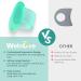 Buy Welnove Gel Toe Spreader - 12-Pack Small Toe Cushions & Sleeves for Friction Relief (Green) | International Shipping Available - Buy Online on GoSupps.com