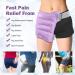 Newgo Cooling Compress for Hip Pain Relief - Bursitis & Post-Surgery Recovery - Cold & Heat Therapy for Thigh & Sciatic Nerve (Purple) - Buy Online on GoSupps.com
