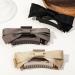 Limtula Delicate Ribbon -Style Claw Clip Hair Clip Sweet Girls y -Style Large Ribbon Balletcore Black on black - Buy Online on GoSupps.com