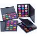 POPETPOP 2pcs 15 Colors Lustre Pearly Eye Matte Pallet Combination Makeup Cosmetic Shadow 1 count (Pack of 1) As Shownx2pcs - Buy Online on GoSupps.com