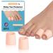 Pinky Toe Protector (10 Pairs) Toe Covers with Aloe Vera Extract Silicone Toe Sleeves Toe Caps for Blisters Corns Calluses Toenails Loss Hammer Toes (Nude Thickened). Nude 10 Pairs