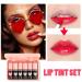 6 Colors Lip Tint Stain Set - Korean Lip Gloss Plumping Watery Stain - Multi-use Cheek Tint - Moisturizing Liquid Lipstick - Long Lasting - High Pigment - Vivid Color - Makeup - Buy Online on GoSupps.com