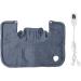 Kimiss Heated Neck & Shoulder Pillow | 6 Heat Levels for Pain Relief | Dark Gray EU 220V - Buy Online on GoSupps.com
