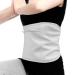 Castor Oil Compress Pad | Castor Oil Pack Compress - Reusable Anti Oil Leak Castor Oil Wrap with Adjustable Strap for Dysmenorrhea Relief Pengzi White