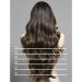 20" Curly secret wire in hair extensions synthetic one piece hairpiece extensions long natural - Dark Brown(50cm-90g) - Buy Online on GoSupps.com