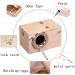 Nesting Box Cage for Parakeets, Budgies, and Small Birds - Coconut Fiber Wood Breeding House with Perch - Ideal for Finch, Canary, Cockatiel, Lovebird, Sparrow - Buy Online on GoSupps.com