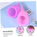 Healeeved 6th Female Period Cup - Comfortable Silicone Menstrual Cup in Violet Pebble Gel | Eco-Friendly & Medical Grade Hygiene - Buy Online on GoSupps.com