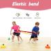 Cooperative Stretchy Band Elastic 78.74in Colorful Portable of War Rope Tear Resistant Fleece Exercise Bands Fits 3 People Sporting Products - Buy Online on GoSupps.com