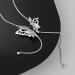 Oralgos Zircon Butterfly Choker Necklet - Adjustable Long Quasten Elegant Chain for Girls - Perfect for Weddings & Parties - Buy Online on GoSupps.com