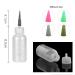 8pcs 1oz Jagua Henna Tattoo Bottle Kit with 16 Blunt Tips for Body Art DIY Project - Buy Online on GoSupps.com