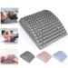 Lomug neck and back extensor back massage device and neck extension 2 in 1 Neck & Back Stretcher backhiller back coach back coach back to relieve neck pain & back pain gray (