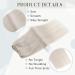 Vivien 24 Inch Blonde Weft Human Hair Extensions #1000 White Blonde - 100g Sew in Hair Extension for Long Soft Hair - Buy Online on GoSupps.com