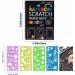 YesoGreat Rainbow Scratch Art Book for Kids - Scratch Paper Crafts with Wooden Stylus - Best Gift for Creative Children - Buy Online on GoSupps.com