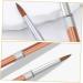 minkissy Metal Rod Nail Art Pen Nail Art Liner Manicure Liner Brush Striping Manicure Tools Liner Brush for Nails Gel Nail Art Drawing Pens Nail Art Pens Aluminum Modeling Line Pen 17.40X1.00X1.00CM As Shown - Buy Online on GoSupps.com