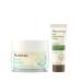 Aveeno Sensitive Skin Moisturizer Bundle Calm + Restore Oat Gel Facial Moisturizer 1.7 oz & Trial Size Daily Moisturizing Cream + Prebiotic Oat 0.5 oz Fragrance-Free Two Items