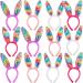 hgnxa Easter Rabbits Ear Hairband Woman Teens Sequins Headbands for Movie Enthusiasts Animes Theme Gatherings Hairband White - Buy Online on GoSupps.com