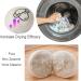 BienStylife 4-Pack Wool Dryer Balls Reusable Laundry Balls for Dryer Natural Fabric Softeners and Wrinkle Release Organic and Eco Wool Dryer Ball for Pet Hair Removal Dryer Sheets Drying Ball - Buy Online on GoSupps.com