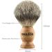 Anbbas Men's Badger Hair Shaving Brush - High-Quality Wooden Handle | Premium Shaving Foam Brush for Superior Grooming - Buy Online on GoSupps.com