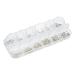 Healeved 1 Box Nail Drill Decoration Nail Stickers Nail Art Accessories Nail Rhinestones Rhinestone for Nails Diamonds Nail Art Sticker Nail Glitter False Nail Jewelry Assorted Gem Glass
