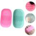 FRCOLOR Set of 4 Makeup Brush Exfoliating Pad Makeup Cleaning Mat Makeup Brush Washer Cleaning Mat for Makeup Brush Keychain Comb Makeup Box Silica Gel Cleaner Portable - Buy Online on GoSupps.com