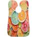 Fruit Colored Lemons Beard Bib Apron | Beard Hair Catcher for Men | Perfect Gift for Father's Day Anniversaries & Christmas - Buy Online on GoSupps.com