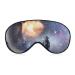 Space Hole Astronaut Sleep Mask Eye Cover for Sleeping Blindfold with Adjustable Strap Blocks Light Night Travel Nap for Men Women