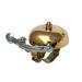 Crane Bike Bell, Suzu Bicycle Bell, Made in Japan for City Bikes, Cruisers, Road Bikes or MTB, Fits Bars diameters 22.2 to 26.0mm Brass