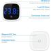 Brifit Mini Digital Aquarium Thermometer 2 Pieces - Precision LED Touch Screen for Freshwater & Marine Aquariums - Buy Online on GoSupps.com