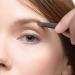 Amaok Eyebrow Tweezer with Comb - Professional Stainless Steel Slant Tip - Black Precision Tweezer - Buy Online on GoSupps.com