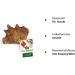 Buy Chronobalance M Chewing Cake Stuff for Dogs - 100% Antler Dental Care Toy for Natural Nutrition & Minerals | Equiphelge Causbie Causnack - 1 Piece - Buy Online on GoSupps.com
