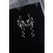 Denifery Handmade Flower Chandelier Earrings | Bridal & Statement Jewelry for Weddings Parties & Daily Wear (Style 5 - Buy Online on GoSupps.com