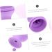 Housoutil Silicone Ice Cube Tray & Face Roller - Skin Care Tool for Facial Massage - Purple 9.5x7.2cm - International Shipping Available - Buy Online on GoSupps.com