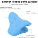 Neck and Shoulder Relaxer Portable Neck Stretcher Chiropractic Pillow Cervical Traction Device for Relieve TMJ Headache Muscle Tension Spine Alignment Stiffness Relief(Blue) - Buy Online on GoSupps.com