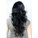 Buy Long Black Wavy Wig 9329-1B - 65 cm | International Shipping Available - Buy Online on GoSupps.com