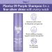 Dr AS Plantur 39 Purple shampoo and conditioner set improved silver shine for bleached and gray hair prevents and reduces hair loss and supports hair growth 1 x shampoo 250 ml 2 x conditioner 150 - Buy Online on GoSupps.com